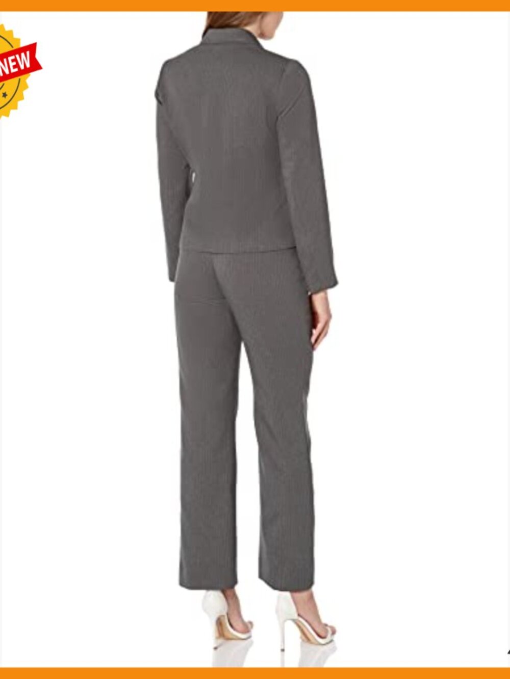 Petite Two Button Blazer Pant Set Workwear Professional Tailored - Picture 2 of 4